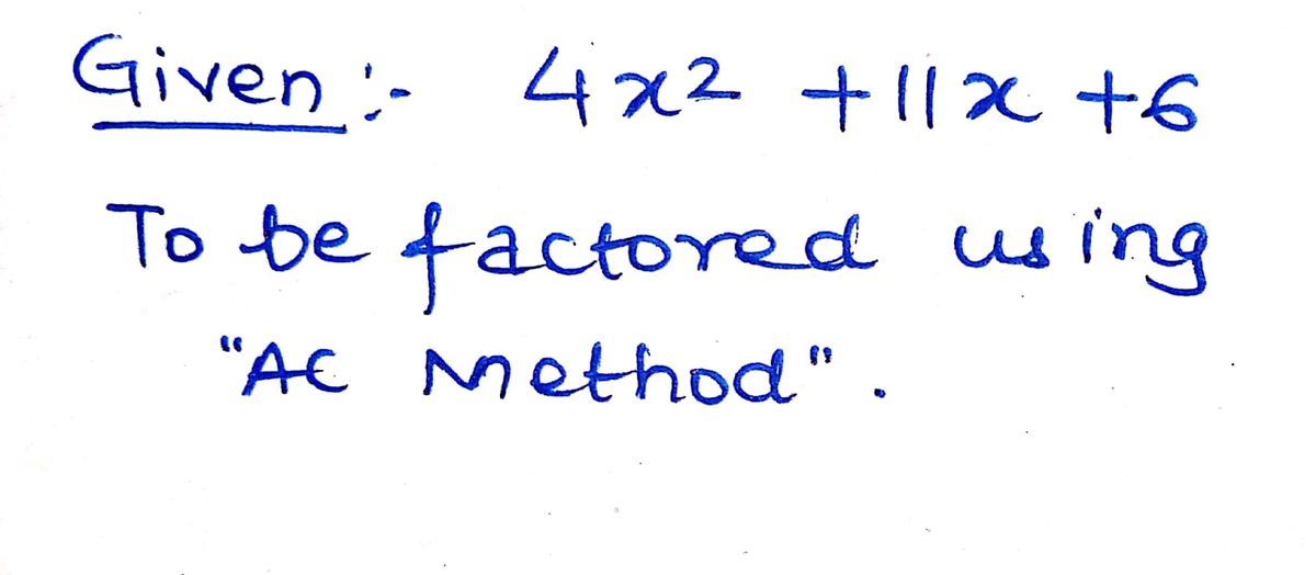 Algebra homework question answer, step 1, image 1